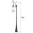 Orion Solar Post Light- Black