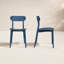 Kent Outdoor Dining Chair Navy - Set Of Two-1235541606
