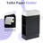 Roomfitters 18.6” Bathroom Vanity with Sink Cabinet with Two-Tier Shelf Left or Right Setup Slim Fit Design, Black-1683049809
