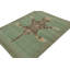 Distressed Homage Hand Knotted Wool Animal Print Area Rug-1177299924