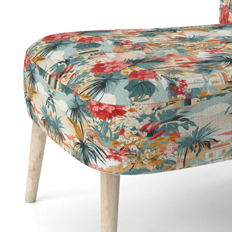 Chaise d'appoint rembourrée Urban Jungle City