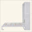 Lit escamotable mural avec tablettes Murphy