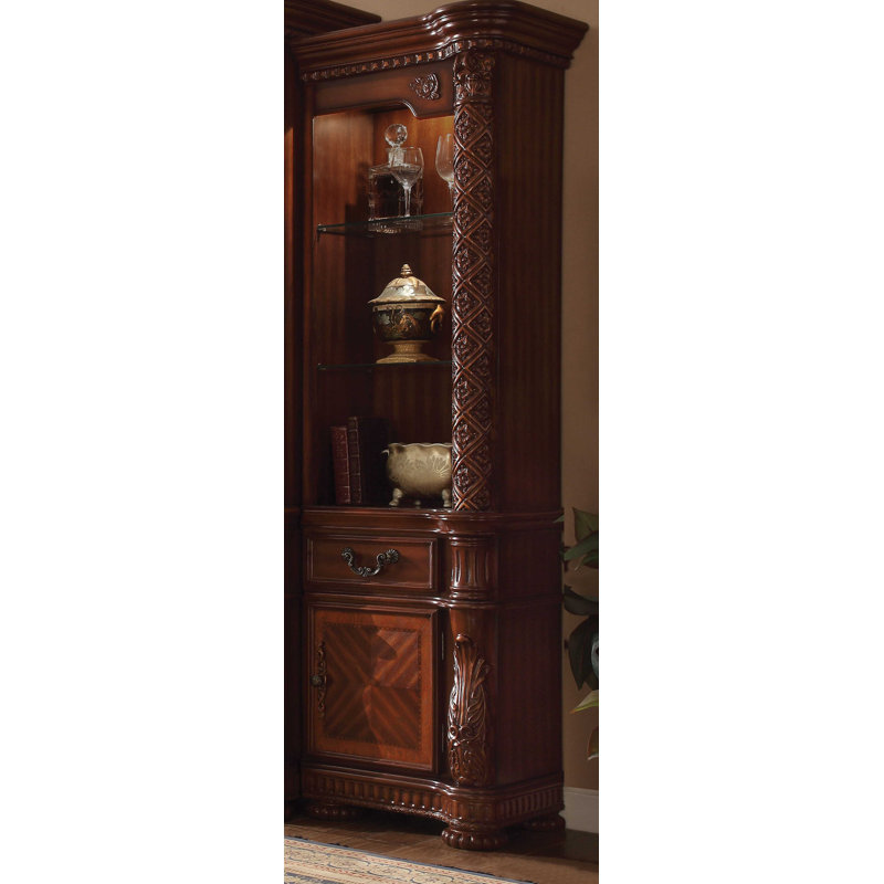 Dall Unfinished Entertainment Center for TVs up to 80", Cherry