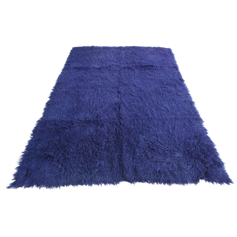 Tapis bleu marine Orpheus