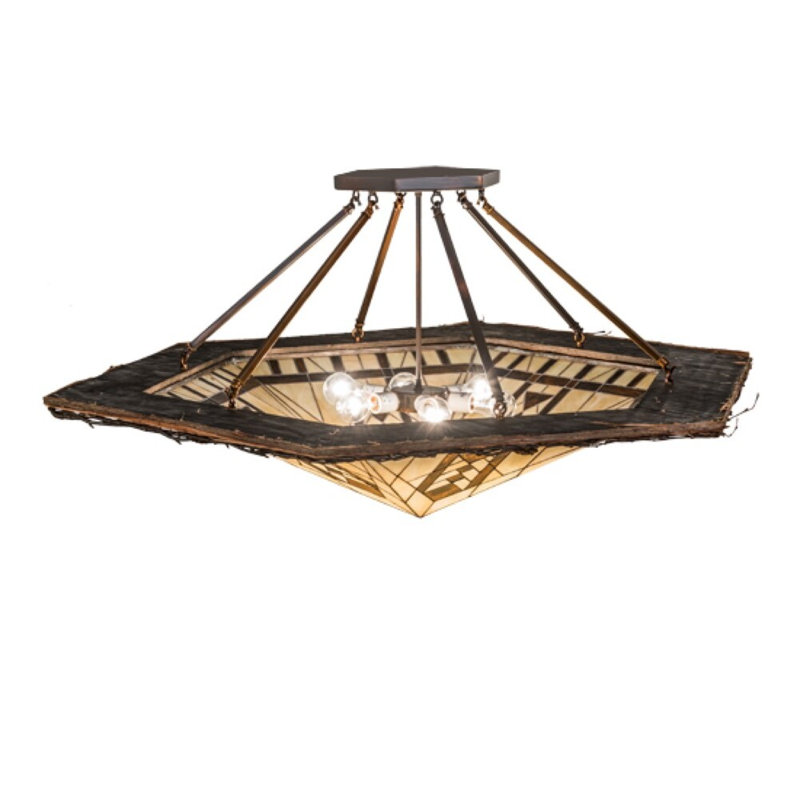 Sonoma 6 - Light Semi Flush Mount