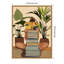 «Book Lover» par City Art, reproduction d'art sur toile encadrée