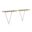 Tablettes murales réversibles Clydean-2107516767