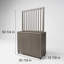Diviseur de pots de fleurs - brun-gris