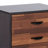 Eloy Walnut & Espresso Finish Accent Table