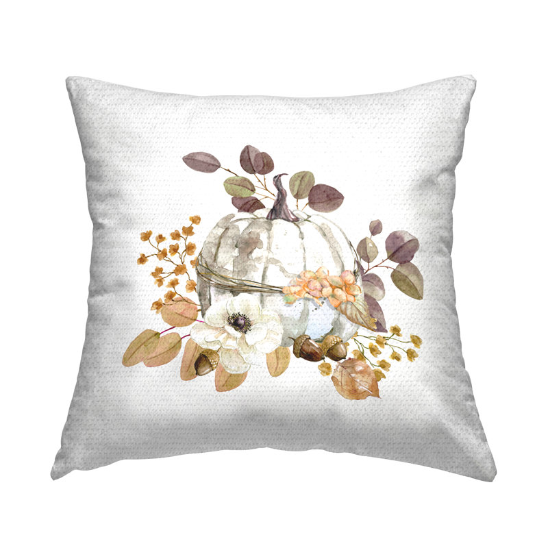 Housse et insert de coussin décoratif carré en polyester pour l'intérieur / extérieur par Carol Robinson