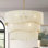 Ashli 6-Light Boho Dimmable Tiered Drum Chandelier