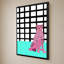 «Pink Leopard» par Elizabeth Medley - Impression sur toile