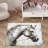 Non-Woven Soft Printed Rug with Intricate Floral Design Perfect for Adding Warmth and Elegance to Any Room-114329761