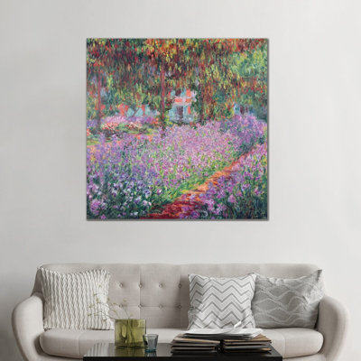 " The Artist's Garden At Giverny, 1900 " by Claude Monet