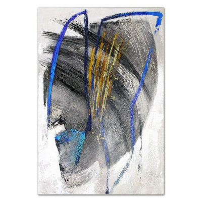 Abstraction - Wrapped Canvas Painting