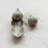 Stoneware Pea Shaped Salt & Pepper Shaker Set