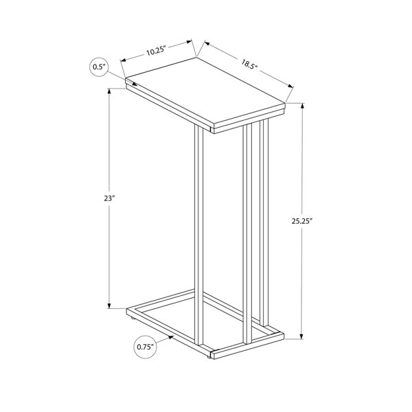 Dimensions du produit