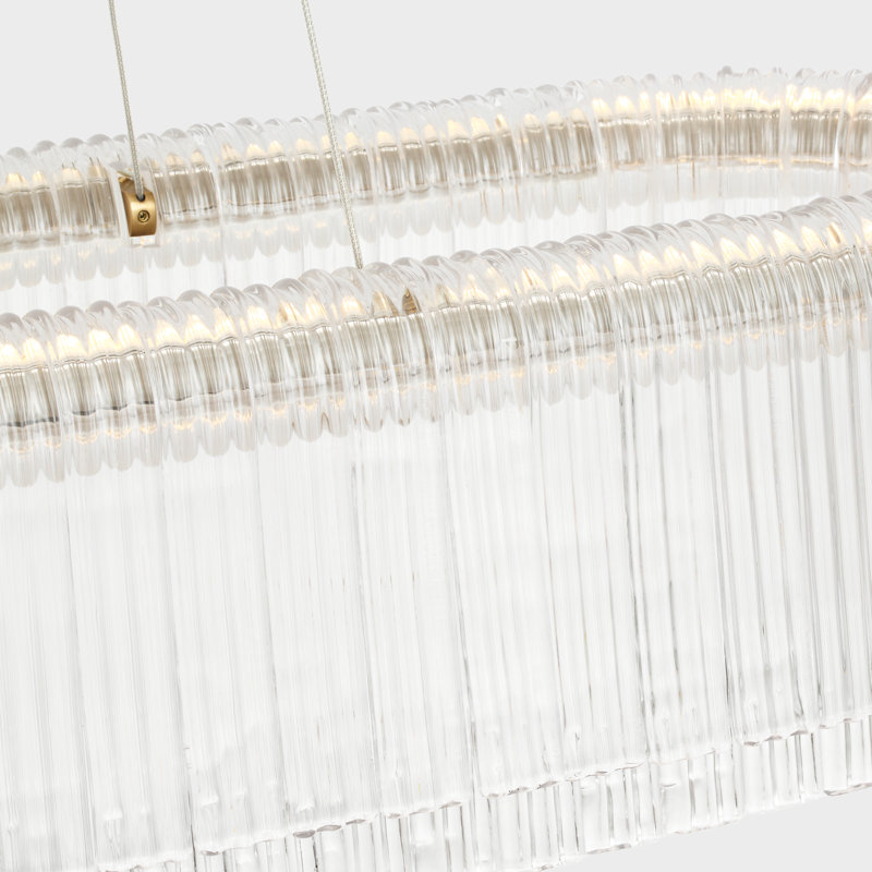 Maderno 12 - Light Metal LED Chandelier by Ian K. Fowler