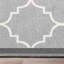 Tapis gris en polyester tissé à la machine Gioanna-85025383