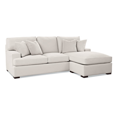 Cambria 97" Wide Reverible Sofa and Chaise with Ottoman
