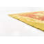 Tapis de zone en laine beige/rouge 4 pi 9 po x 6 pi noué la one-of-kind à la main Elland