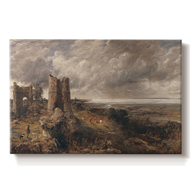 Hadleigh Castle-John Constable-Gallery, toile tendue-1829, 12x18