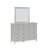 Monza Wood Rectangle Wall Mirror-92142917