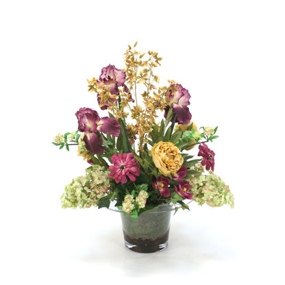 Spring Mixed Centerpiece in Vase