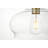 Inola 1-Light Glass Dome Pendant -247275958