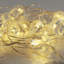 Mini guirlande lumineuse à piles avec boules de cristal Kenner