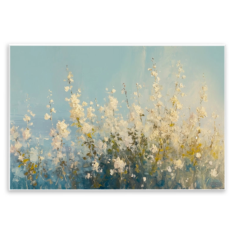 «Blooming Spring Garden» par RB, H 13 po x l 19 po