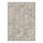 Avesta Oriental Floral Machine Washable Brown / White Indoor Area Rug with Non-Slip Backing-1112071996-1112579376