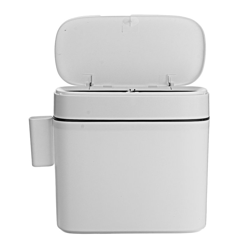 Poubelle avec boîte de rangement latérale