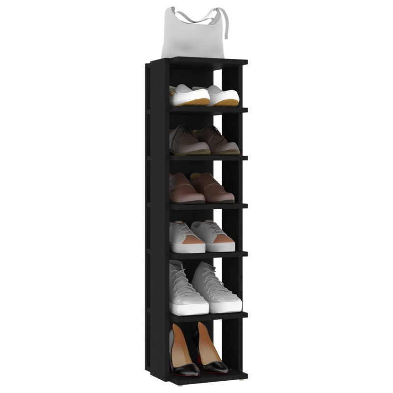 Shoe Storage, White, 102 cm H x 27 cm W x 27 cm D