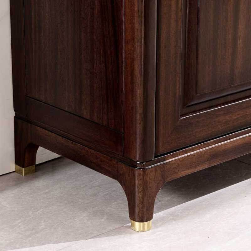 Armoire à chaussures avec rangement de style chinois