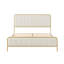 Base de lit tapissier Ashley