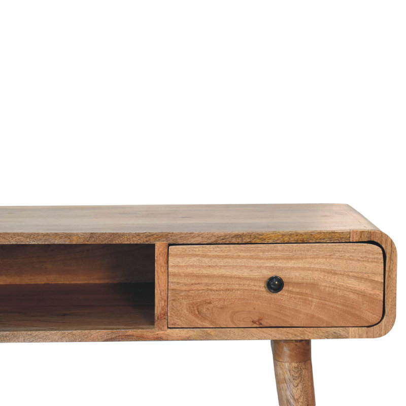 90cm Solid Wood Console Table