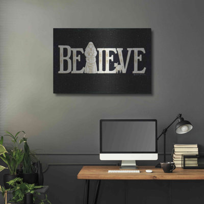 'Believe' by Deb Strain, Metal Wall Art
