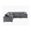 Canapé modulaire 5 pièces modulaire - Gris anthracite-516530642