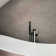 Cube Floor Tub Spout with Diverter