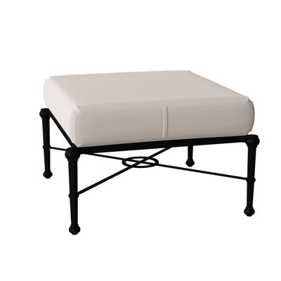 Repose-pieds d'extérieur avec coussin Delphi