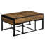 Tables gigognes 3 pièces à structure en acier 16,5 po