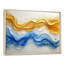 «Blue Yellow Dream Lines I - vagues côtières», art mural-859845751-859846536-859846537