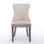 Chaise d'appoint en velours capitonné Grizzly-165954372-165954375