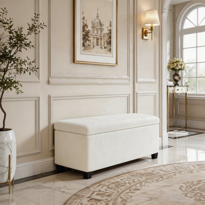 Banc de lit avec rangement