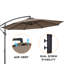 Parasol en porte-à-faux 10 pi Erbe-815474376