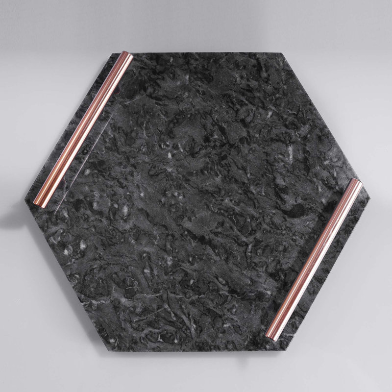Marble Tray, Black