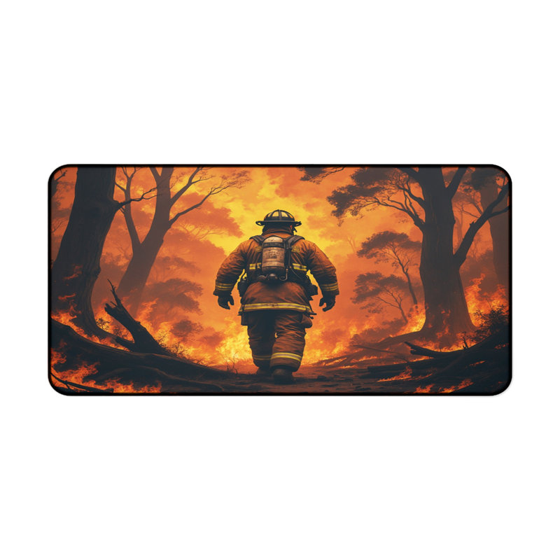 Polyester Desk Pad, 14.4x12.1