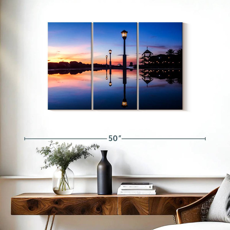 Gillard Curacao Urban Seascape, H 24 po x l 38 po