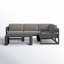 Avion 5 Piece Sectional Set - Black-1414264034-1426329049